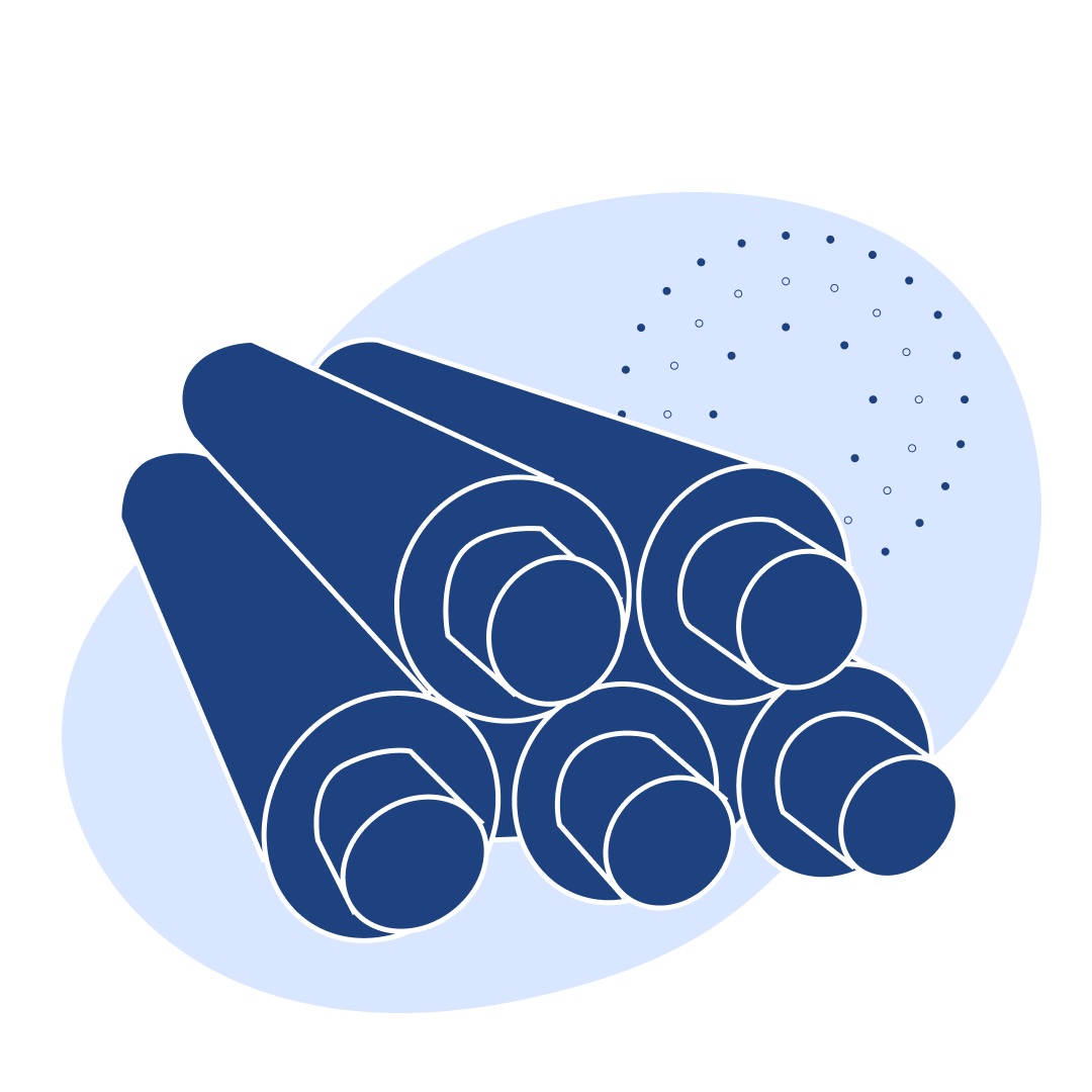 Стальная труба в ППУ изоляции