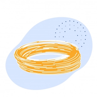 Проволока оцинкованная канатная 4.3 мм 20пс ГОСТ 7372-79