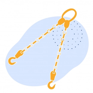 Строп цепной 2сц 5 м 4.25 т