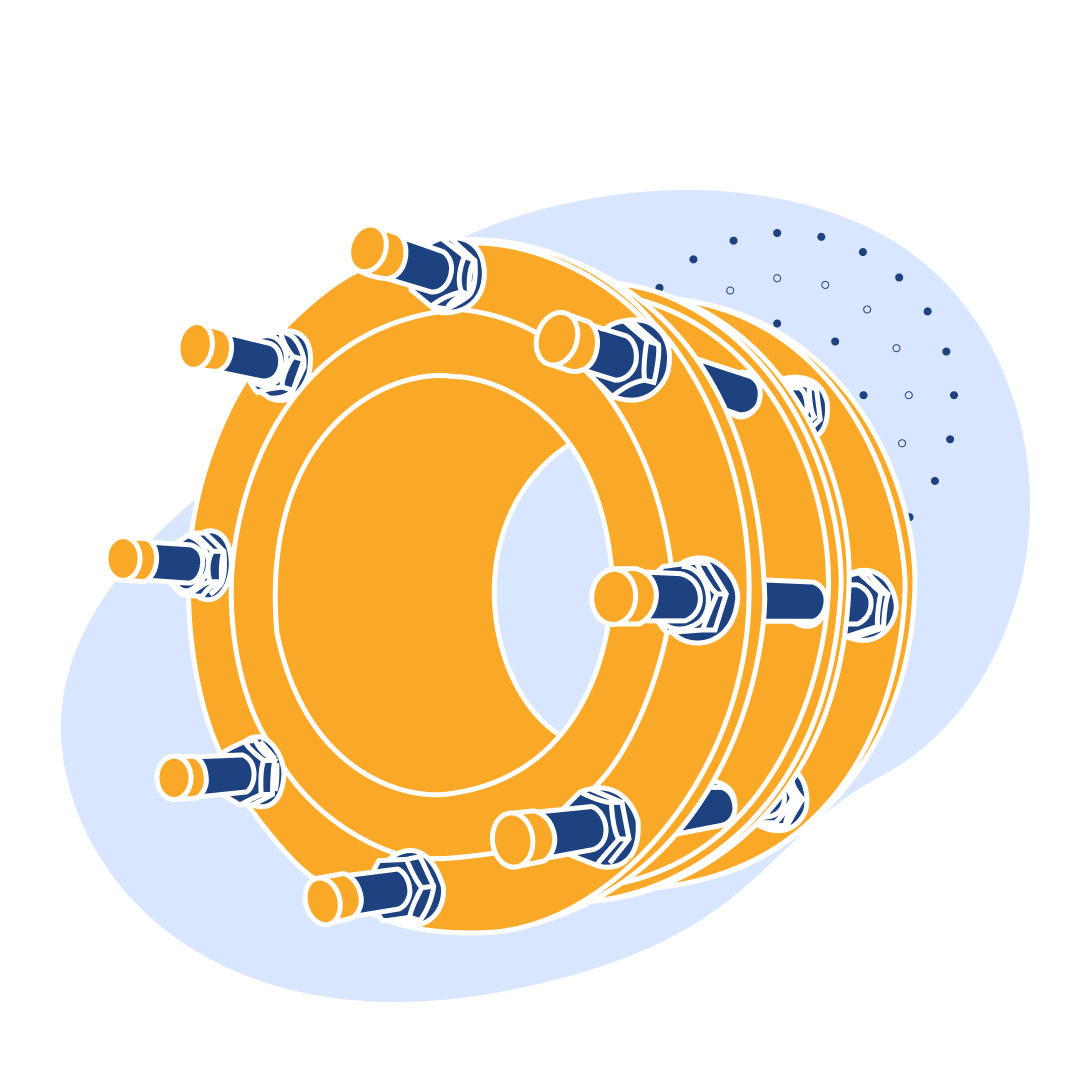 Демонтажная вставка чугунная Ду 800 мм