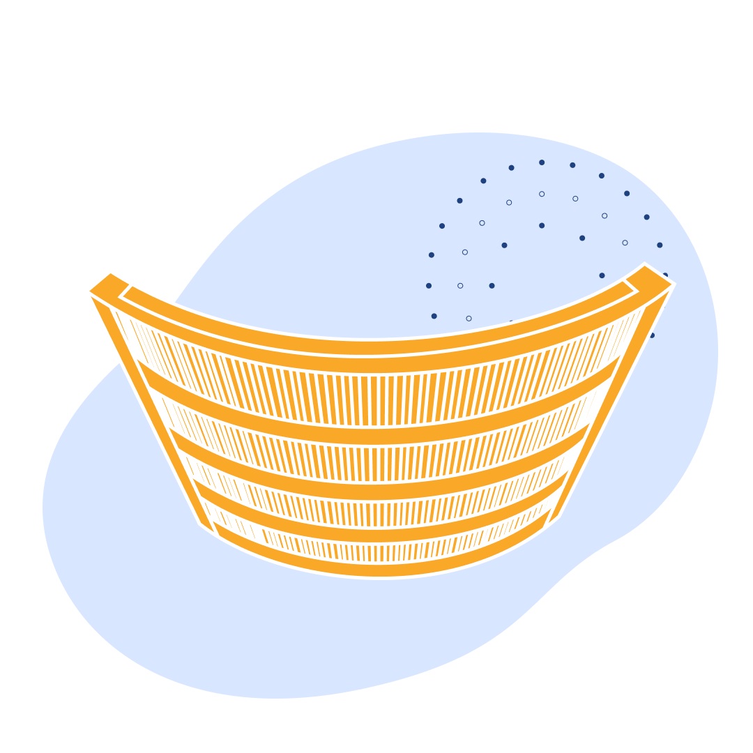 Дуговое щелевое сито AISI 316