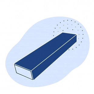Труба стальная профильная прямоугольная 90х90х4х12000 мм Ст3Пс/Сп ГОСТ 8639-82